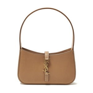 Saint Laurent Leather Handbag Hobo Brown
